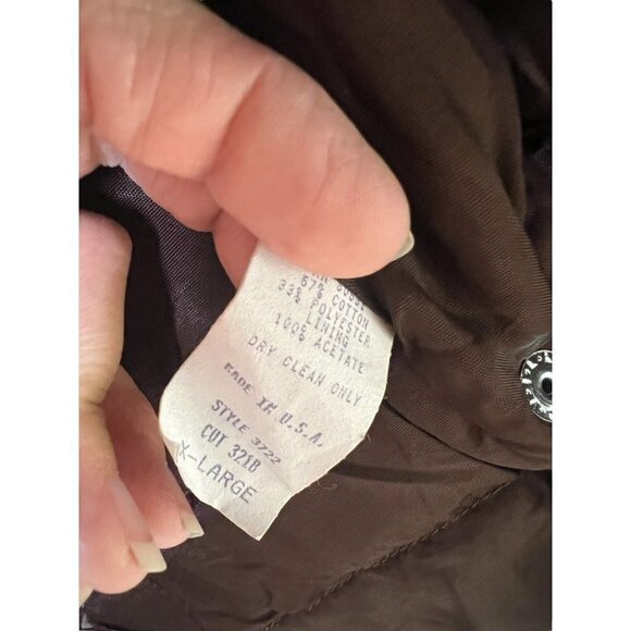 VTG Rough Rider by Circle T Western Tapestry Vest Size XL Southwestern 90s USA - Picture 7 of 10